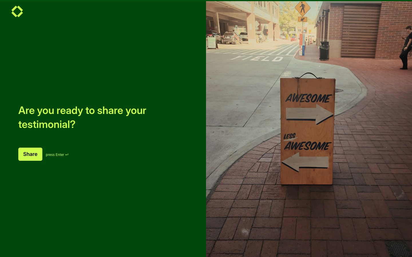 Testimonial Form